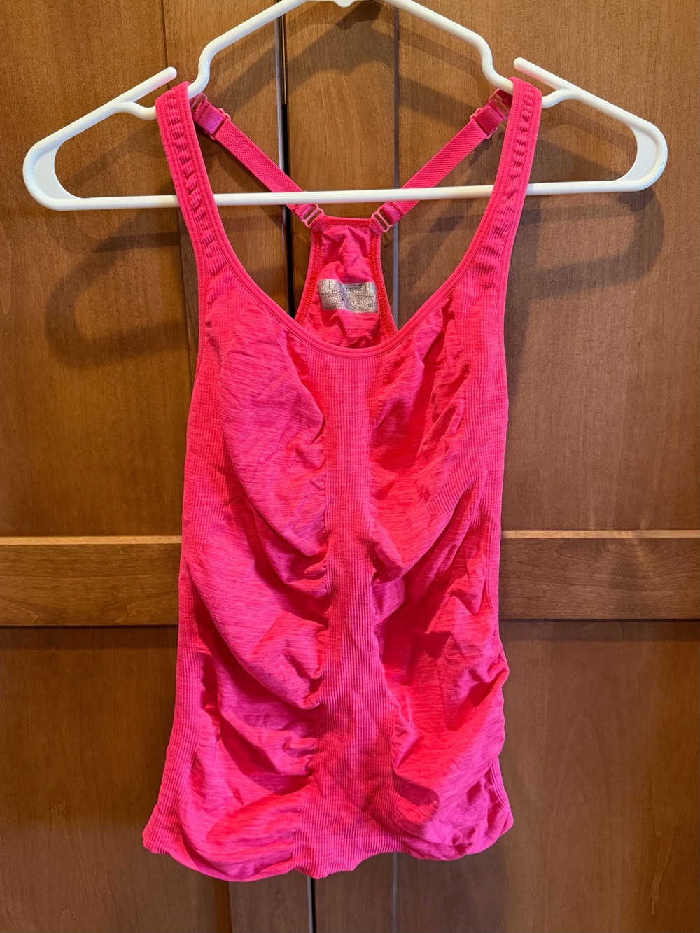 Women’s Athleta Neon Pink Racerback Tank Top